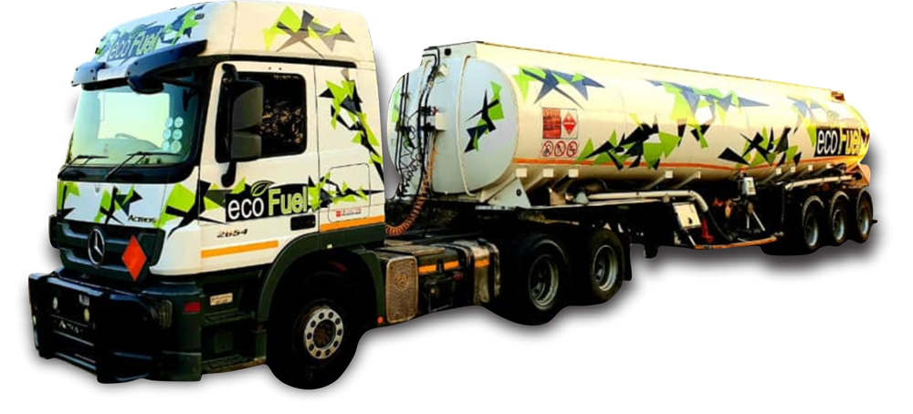 Full tanker truck wrap for Eco Fuel